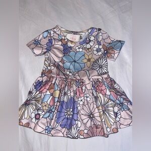 By Mika & Rose Floral Baby Dress - Multicolor